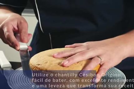 CHARLOTTE DE FRUTAS AMARELAS - CESIBON